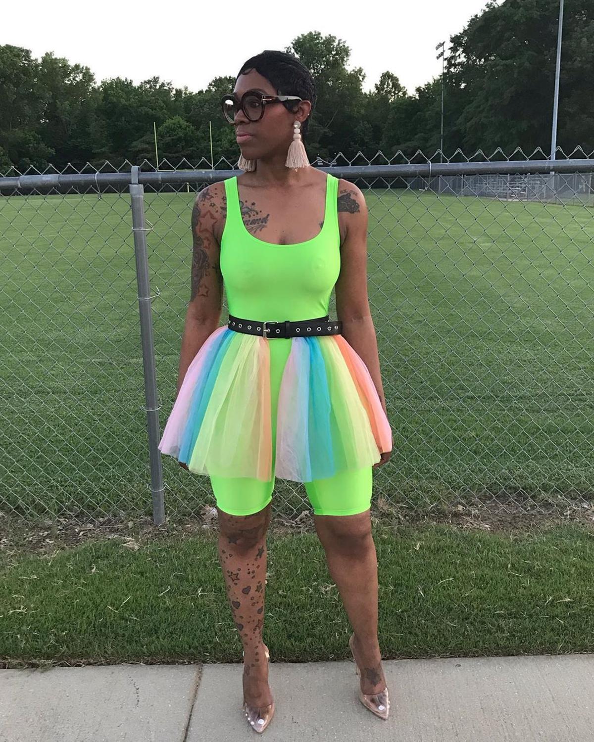 Bkld ο 2019  ׿ rompers  Ʈ summer clubwear  μҸ backless bodycon rompercolorful tutu sashes
